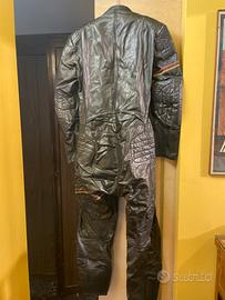 Tuta moto corsa 1970