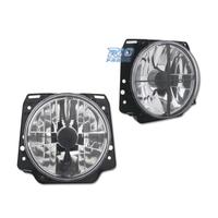FARI VOLKSWAGEN VW GOLF 2 83-91 FONDO CROMATO CROC