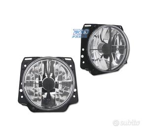 FARI VOLKSWAGEN VW GOLF 2 83-91 FONDO CROMATO CROC