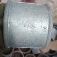 Manicotto da due pollici zincato