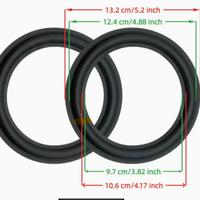 Guarnizioni gomma altoparlanti da cm 13,2/9,7