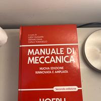 Manuale di meccanica Hoepli