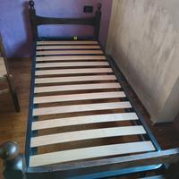 letto singolo con rete 