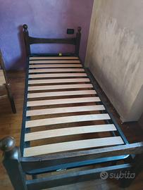 letto singolo con rete 