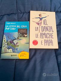 città circo pop corn, io la danza le amiche papà