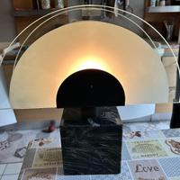 Lampada Vintage con base in marmo nero NUOVA