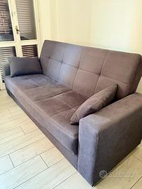 Divano letto 2 posti con contenitore – 230 cm