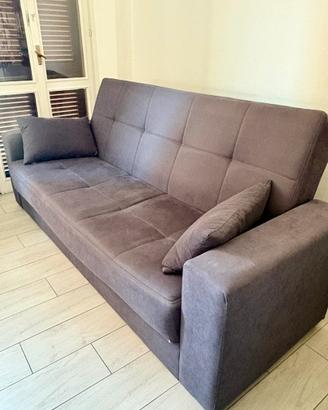 Divano letto 2 posti con contenitore – 230 cm