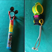 Gadget Topolino: Topobinocolo e penna - lente