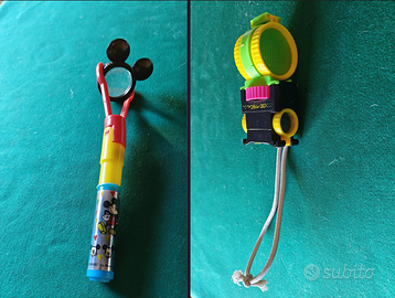 Gadget Topolino: Topobinocolo e penna - lente