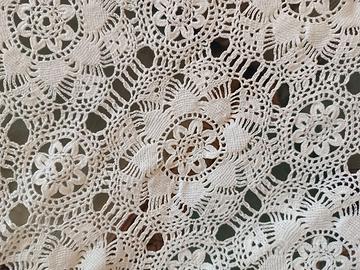 Coperta matrimoniale anni 50' uncinetto