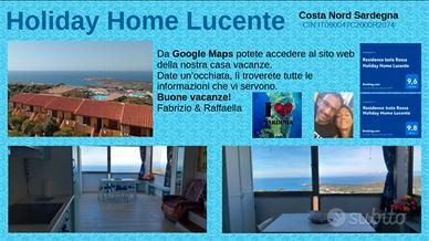 Casa vacanze costa nord Sardegna
