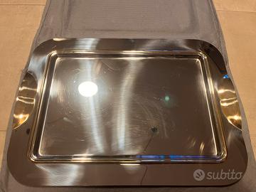 Vassoio Gottinghen argento/oro 24k