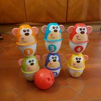 Bowling CHICCO + Puzzle in legno età 1+