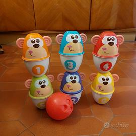 Bowling CHICCO + Puzzle in legno età 1+