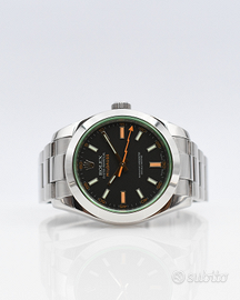 Rolex Milgauss Vetro Verde Like New