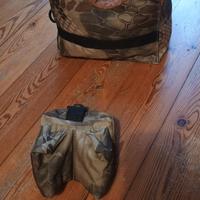 Sacchetti da tiro per fucile.