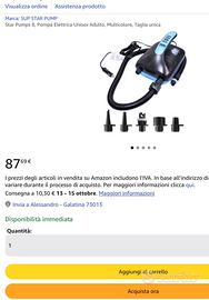 Pompa Sup-Stand Up Paddle