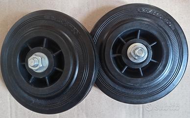 coppia ruote nuove ricambio misure 125/37.5-50 