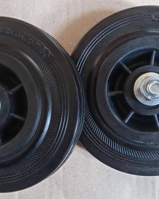 coppia ruote nuove ricambio misure 125/37.5-50 