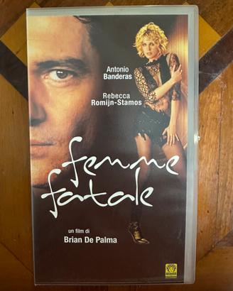 VHS Femme Fatale (2002) con custodia