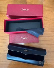 Scatola Cartier porta occhiali