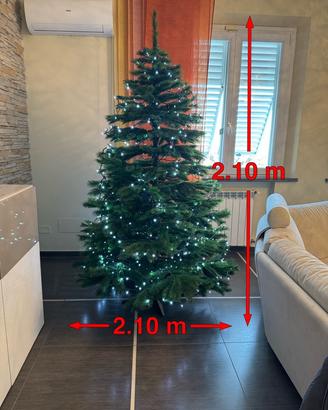 Albero di Natale e luci