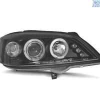 FARI PER OPEL ASTRA G 97-04 ANGEL EYES LED FONDO N