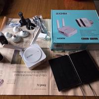 Kit Sorveglianza Wireless NVR e Pannelli Solari