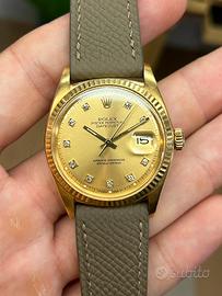 Rolex datejust full gold ref. 1601