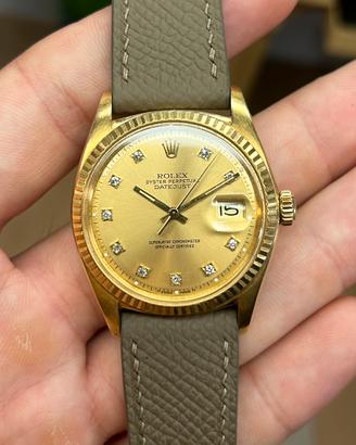 Rolex datejust full gold ref. 1601