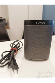 4 strepitose casse Sonos Play 1 nere perfette