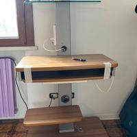 Scrivania verticale per computer