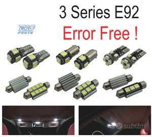 KIT 19 LAMPADE LED INTERNE BMW SERIE 3 E92 COUPE 3