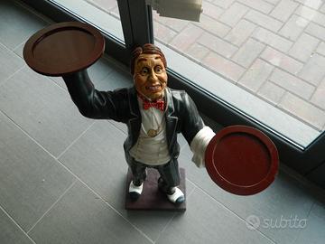 STATUA CAMERIERE DA ESPOSIZIONE