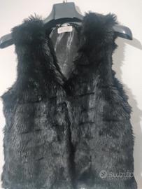 gilet pelliccia sintetica H&M 