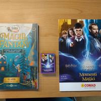 Harry Potter Figurine+Album+Libro Conad