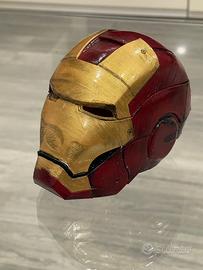 Casco Iron Man Battle Damage stampa 3D