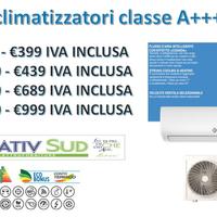 Climatizzatore classe A+++/++