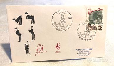 Centenario Cinema Totò - Busta FDC Numerata 1995