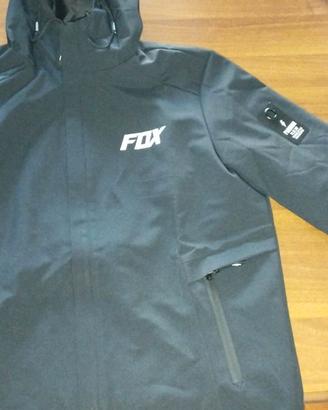 Giacca antipioggia antivento Fox taglia S non orig