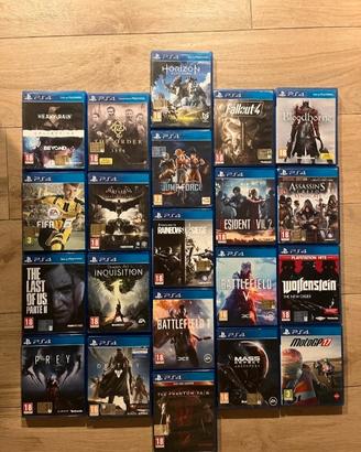 Giochi Ps4 - 20 giochi originali