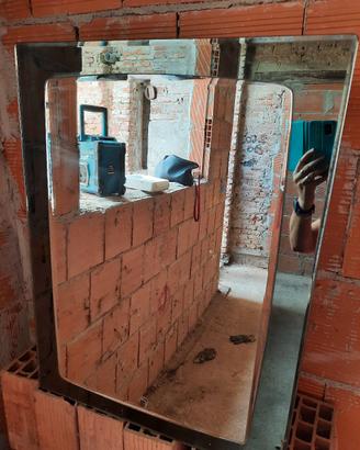 mobiletto con specchio anni 60/70 