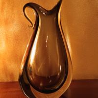 Grande vaso di murano sommerso.