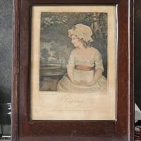 Stampa Antica "Simplicity" - Bartolozzi da Sir J. 