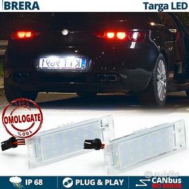 Placchette Luci Targa LED Alfa Romeo BRERA CANbus