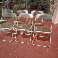 sedie pieghevoli PLIA Castelli - set da 6