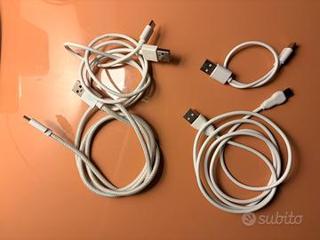 4 cavi USB Lightning