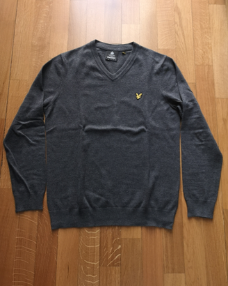 Maglione Lyle & Scott grigio