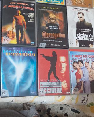 DVD originali uno €3 quattro pezzi €10